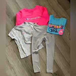 Girls size 6 Champion bundle.